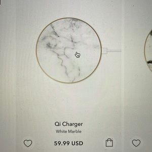 Ideal of Sweden QI charger White Marble